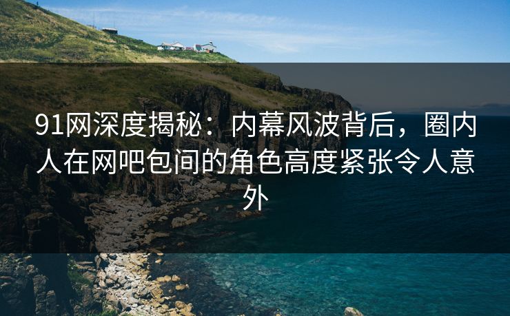 91网深度揭秘：内幕风波背后，圈内人在网吧包间的角色高度紧张令人意外